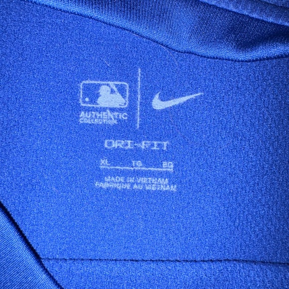 Nike Men's Royal Blue MLB Authentic Collection Chicago Cubs. XL - Picture 3 of 7